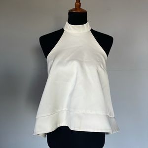 White unique top